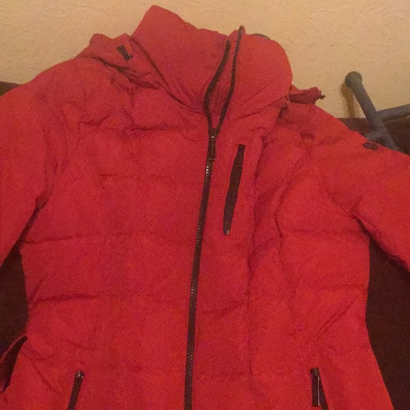 Women’s large Michael Kors down jacket red - Picture 2 of 2